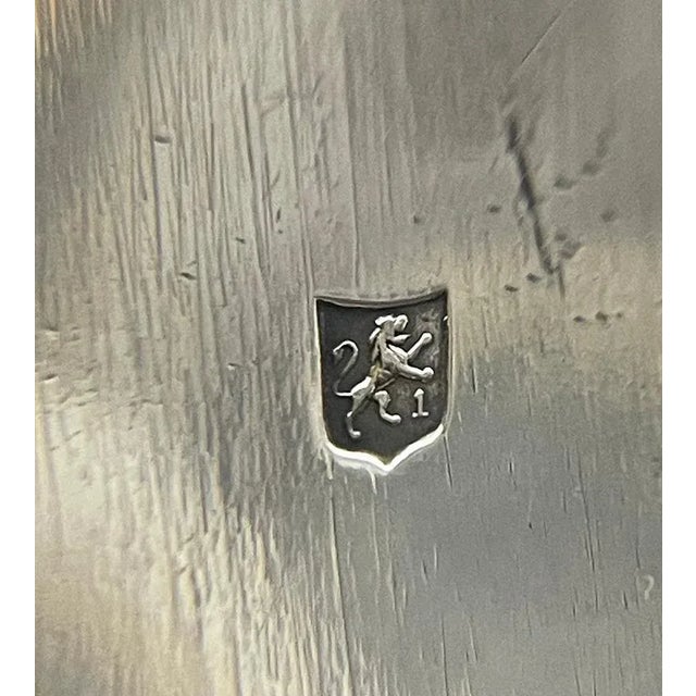 Mid 19th Century Dutch Silver Salver by George Reevers, 1856 For Sale - Image 5 of 9