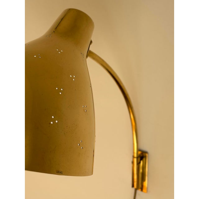 1950s Model 50-055 Wall Lamp by Lisa Johansson-Pape for Orno, 1950s For Sale - Image 5 of 15