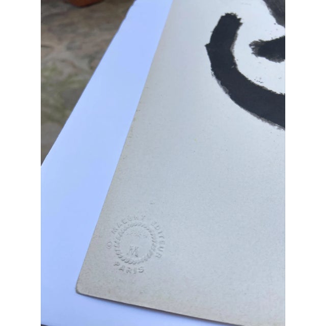 Joan Miró - Character with a red eye Lithograph 1961 For Sale - Image 3 of 6