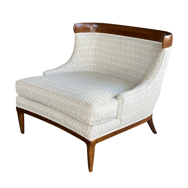 1950s Pair Erwin Lambeth for Tomlinson Sophisticate Lounge Chairs For Sale - Image 5 of 11