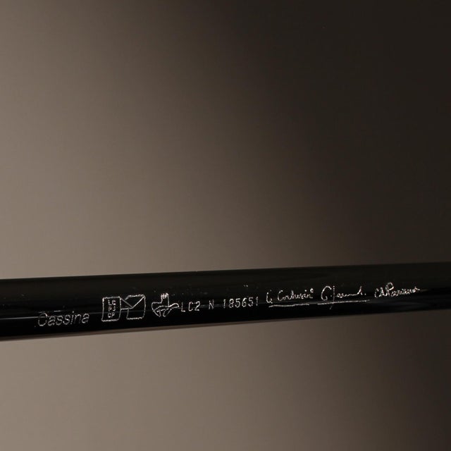 LC2 Armchairs by Le Corbusier, P. Jeanneret, C. Perriand for Cassina, Italy, 1928, Set of 2 For Sale - Image 13 of 18