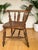 Wood Antique Victorian Smokers Bow Armchair in Beech & Elm, 1880s For Sale - Image 7 of 18