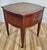Brown Pair Vintage American 20th C Mahogany & Leather Night End Tables by Paine For Sale - Image 8 of 16