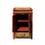 Orange Yellow Tibetan Floral End Table Nightstand Cabinet For Sale In San Francisco - Image 6 of 8