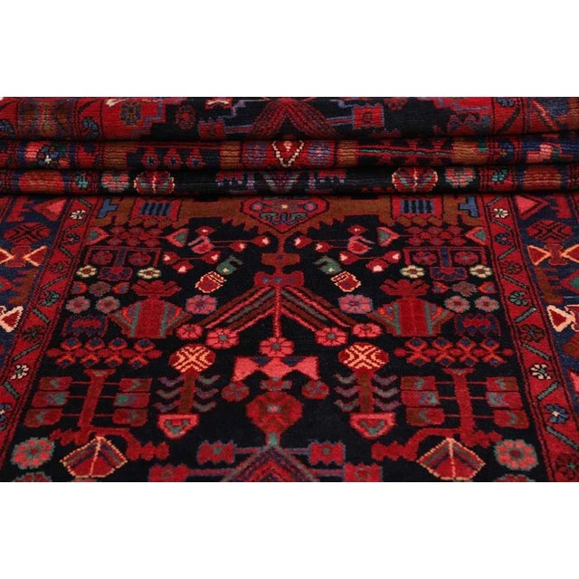 Hamadan Rug with Herati Pattern For Sale - Image 8 of 10