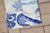 18th Century 18th Century Antique Hand-Painted Portuguese Set of 6 Tiles With Rustic Scenic Decoration For Sale - Image 5 of 7