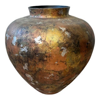 Steven Kaye Post-Modern Floor Vase, Earthenware, Millennium Collection, 1989 For Sale
