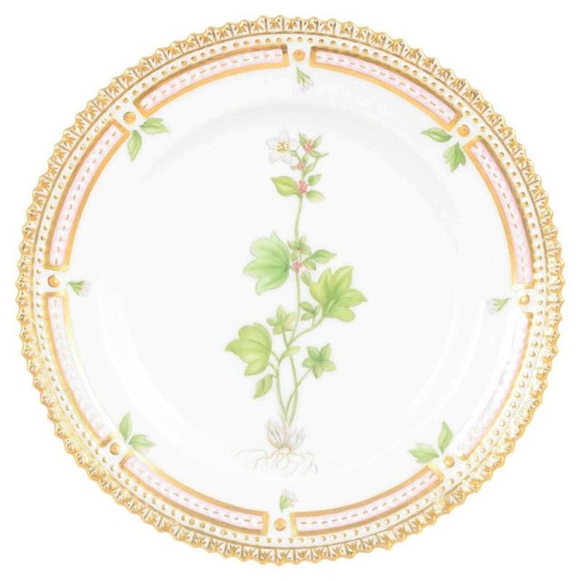 1960s Vintage Flora Danica Side Plate in Porcelain from Royal Copenhagen, 1967 For Sale - Image 5 of 5