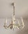 Vintage Hand-Shaped Gilded Five-Light Porcelain Chandelier from Capodimonte, 1940s For Sale - Image 13 of 18