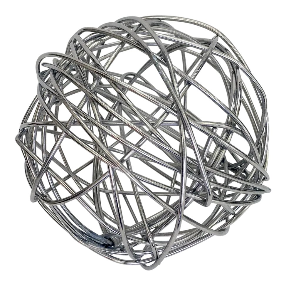 Decorative Wire Sphere Chairish