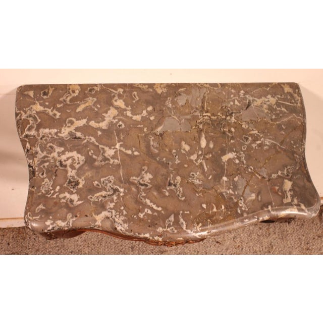 18th Century Louis XV Console in Walnut For Sale - Image 4 of 12