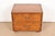 A gorgeous Mid-Century Modern Campaign style nightstand or end table By Henredon, "Artefacts" Collection USA, Circa 1970s...