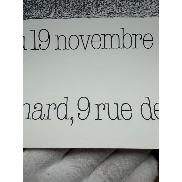 1980s Jean Ipoustéguy (1920–2006), i.m. Lion, Paris ,1981, Exhibition Poster, Printed in France For Sale - Image 5 of 10