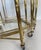 French Neoclassical Style Nesting Bar Carts With Glass Shelves, Maison Jansen For Sale - Image 16 of 17