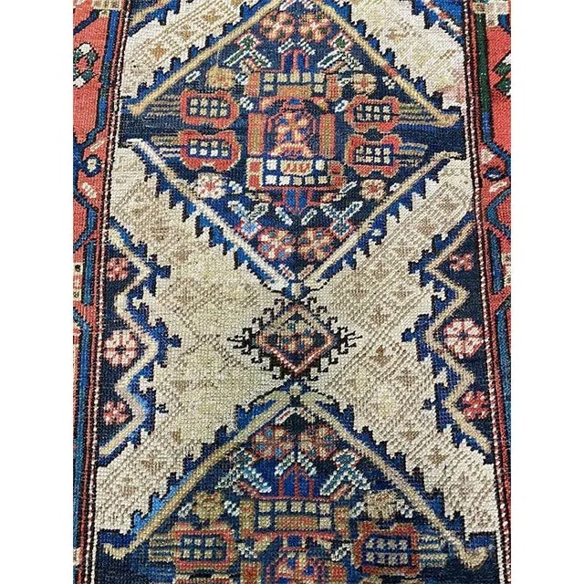 Textile 1920s Old Persian Sarab Runner Rug 3’1″ X 14’2″ For Sale - Image 7 of 12