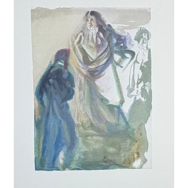 Artist: Salvador Dali Title: Divine Comedy Heaven Canto 27 Decomposition (3 pieces) Medium: Woodcut Measurements: 10.5" x...