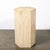 Beige Pair of Mid-Century Modernist Hexagonal Travertine Pedestals For Sale - Image 8 of 18