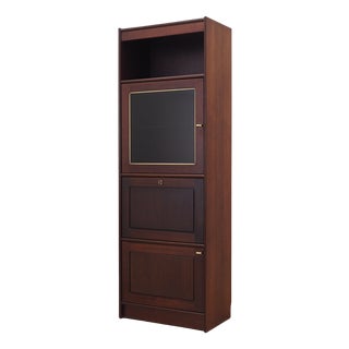 Danish Mahogany Showcase, 1970s For Sale