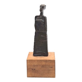 Standing Figure of a Woman - Mid 20th Century For Sale