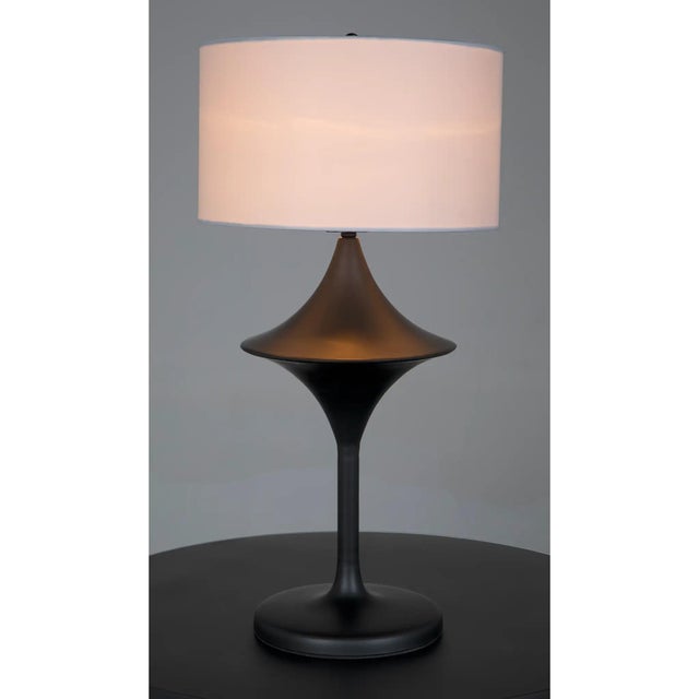 Mid-Century Modern NOIR Wilder Lamp with Shade For Sale - Image 3 of 6