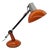 Vintage Orange Desk Lamp, 1970s For Sale
