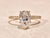 Contemporary The West River: 2.12 Carat Pear Shaped Diamond Engagement Ring For Sale - Image 3 of 15