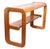 Lou Hodges Mid 20th Century Mod Lou Hodges Oak and Glass Console Table For Sale - Image 4 of 18