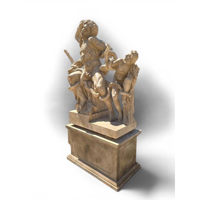 Add a touch of classical elegance to your collection with this magnificent life-size marble sculpture, masterfully crafted...