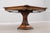2010s Maitland Smith Large Walnut Leather Top Game Table For Sale - Image 5 of 18