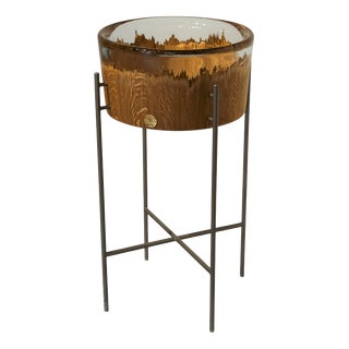 Source Bois Déchiré Sculptural Basin by Meubles Thouret For Sale