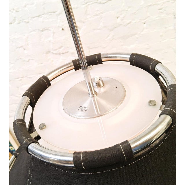 Black and Chrome Ceiling Lamp by Anna Ehrner for Ateljé Lyktan, 1970s For Sale - Image 10 of 12