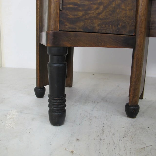 Black Art Deco Dressing Table by Jac Zijfers for J.J. Zijfers, 1920s For Sale - Image 8 of 12