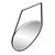 Kenneth Ludwig Chicago Hayes Asymmetrical Mirror #2 For Sale - Image 4 of 9