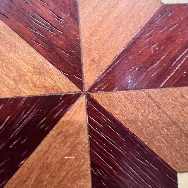 Mosaic Marquetry Decorative Box, Mixed Wood, Modern Design, Usa For Sale - Image 9 of 12