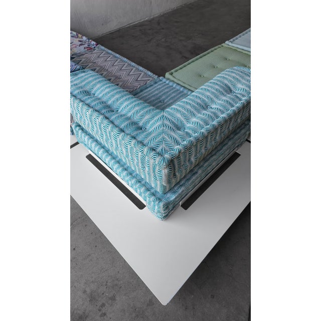 White 5 Piece Outdoor Mah Jong Sofa Set by Hans Hopfer for Roche Bobois For Sale - Image 8 of 18