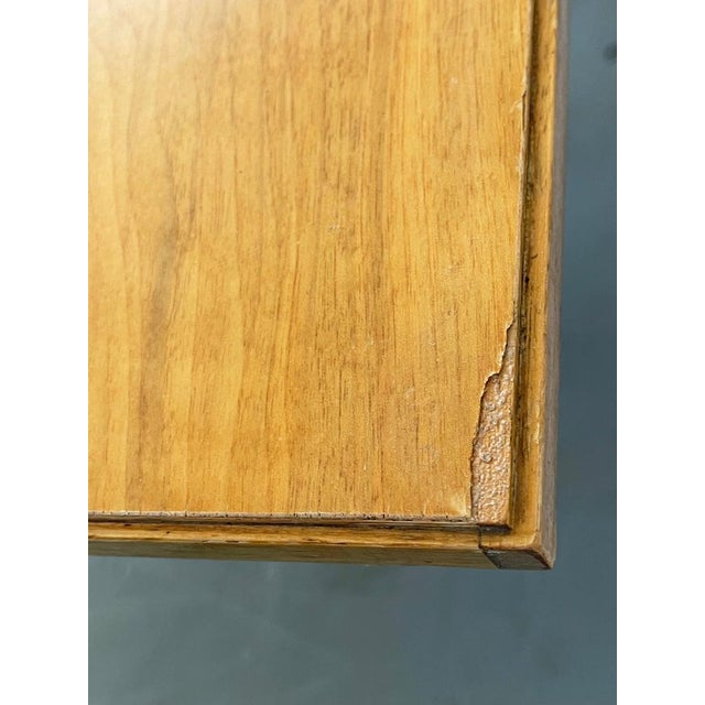 Mid-Century Adjustable Dining or Coffee Table in Nutwood Veneer and Chrome by Wilhelm Renz, 1975 For Sale - Image 6 of 17