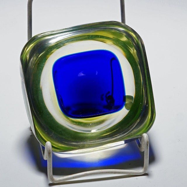 1960s Vintage Art Glass Bowl by Flavio Poli for Seguso Vetri d'Arte 1950s For Sale - Image 5 of 5