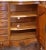 Early 20th Century French Louis XV Walnut Enfilade With Marble Top For Sale - Image 9 of 14