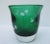 Modern Kosta Boda Vintage Green and Clear Signed Vase For Sale - Image 3 of 7