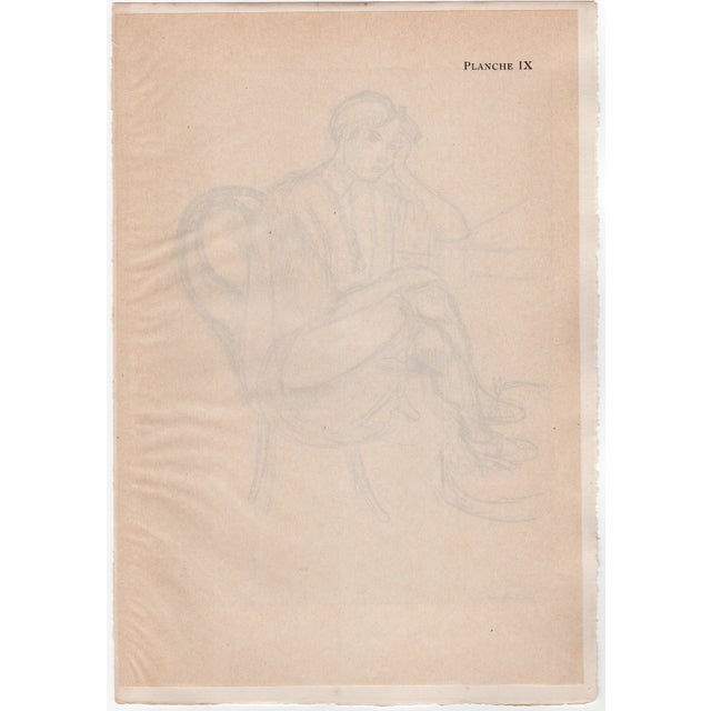 Matisse, Sitting Girl, Original Lithograph, 1920 For Sale - Image 7 of 10