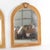 Rare pair of rattan mirrors with copper tops from the 1970s. Beautifully patinated, these mirrors stand out thanks to the...