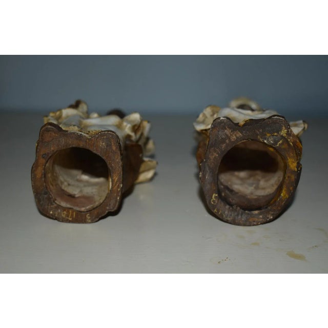 Vintage Pair of Italian Made Asian Figures For Sale - Image 12 of 12