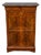 Louis Philippe Secretary Desk in Burr Walnut with Marble Top, 1890s For Sale