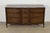 French Provincial Louis XV Carved Walnut Triple Dresser, Circa 1960s For Sale - Image 11 of 11