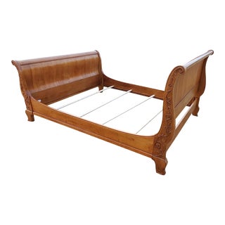 Ethan Allen Vintage Legacy Sleigh Twin Bed For Sale