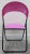 1980s Postmodern Italian Designer Studio Gp Pink Folding Chair, 1980s For Sale - Image 5 of 12