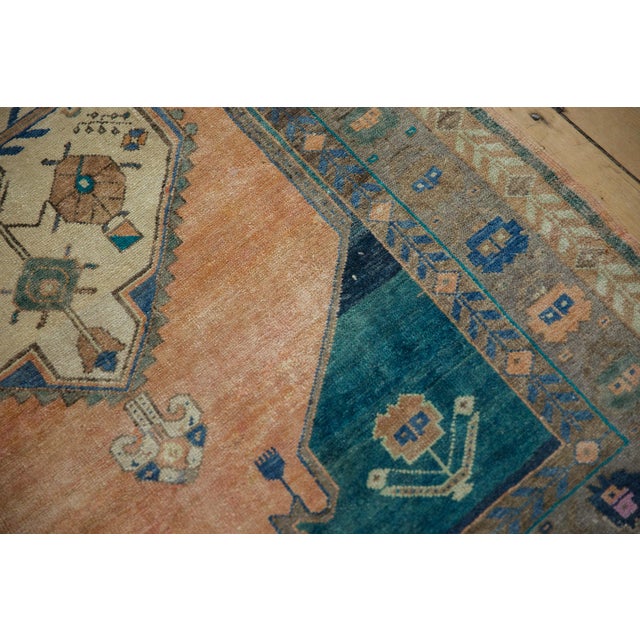 Vintage Distressed Oushak Rug - 3'11" x 5'11" For Sale In New York - Image 6 of 11