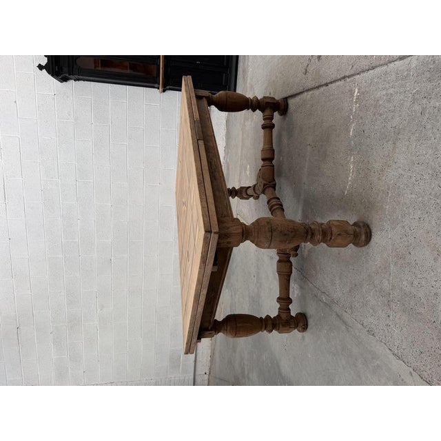 19th Century Italian Table in Oak For Sale - Image 9 of 18