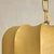 Italian Cocoon Pendant with Brass + Wood Detail, 1960s For Sale - Image 9 of 11