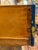 Mid-Century Modern Vintage Large School or Lab Table , or Desk, With Painted Bright Yellow With Blue and Orange Drawers For Sale - Image 3 of 12